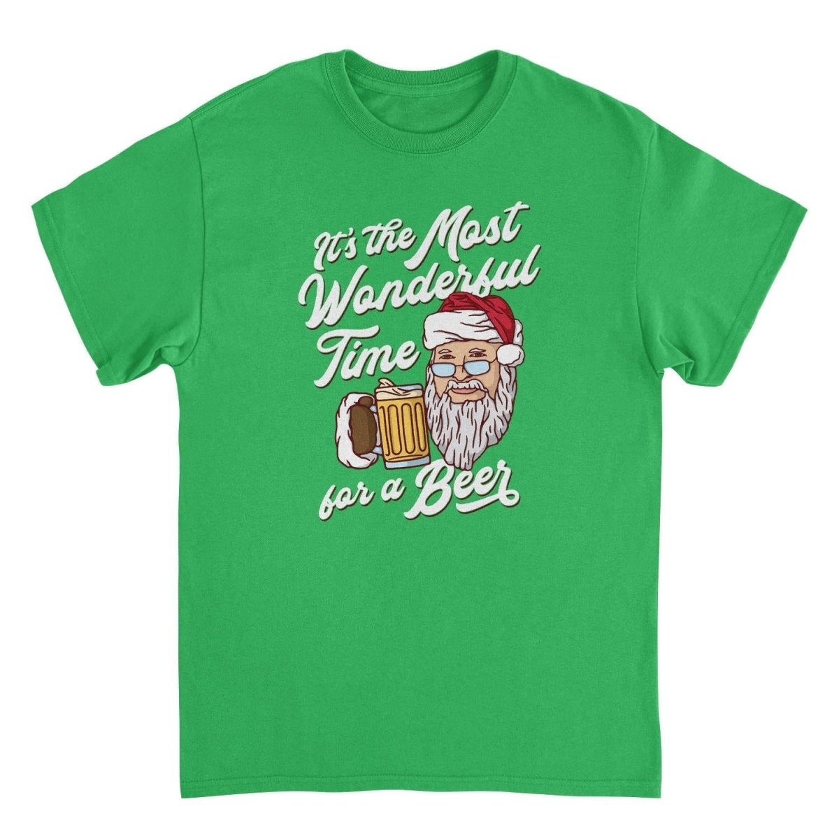 Christmas T-Shirt - It's The Most Wonderful Time for a Beer