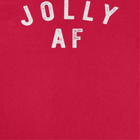 Christmas T-Shirt - Jolly AF - Indie Vinyl Den