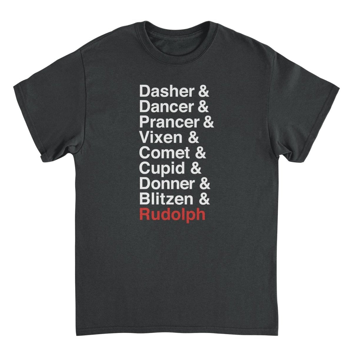 Christmas T-Shirt - Reindeer Names