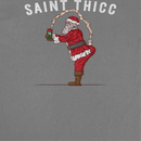 Christmas T-Shirt - Saint Thicc - Indie Vinyl Den