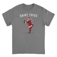 Christmas T-Shirt - Saint Thicc - Indie Vinyl Den