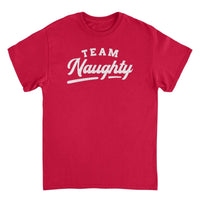 Christmas T-Shirt - Team Naughty - Indie Vinyl Den