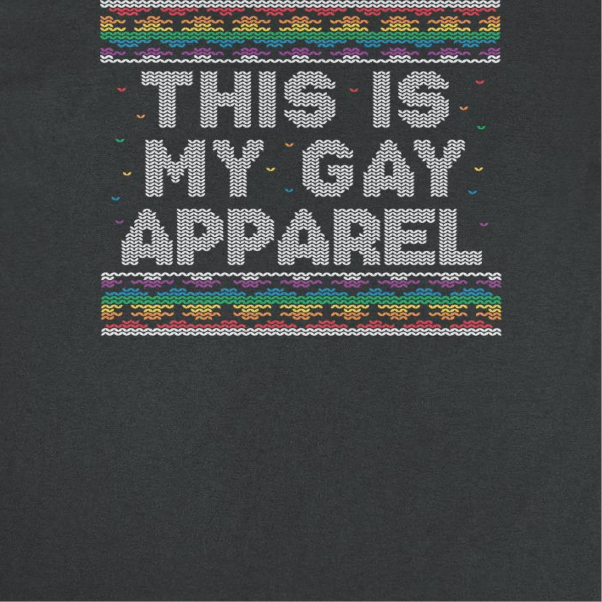 Christmas T-Shirt - This is my Gay Apparel