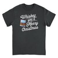 Christmas T-Shirt - Whiskey you a Merry Christmas - Indie Vinyl Den