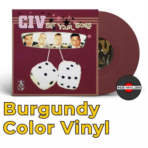 CIV - Set Your Goals - Burgundy Color Vinyl Record *