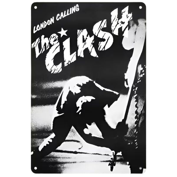 Clash London Calling Aluminum Wall Art