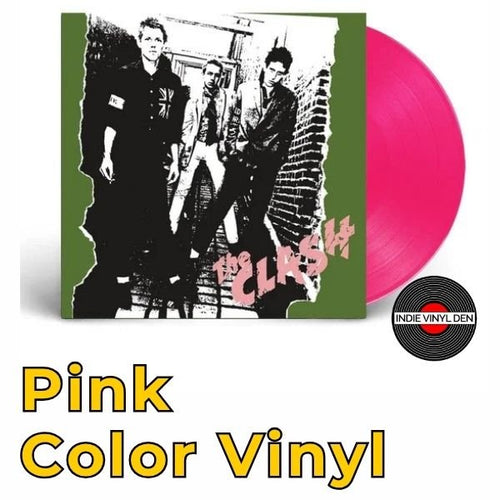 Clash, The - The Clash - Pink Color Vinyl Record