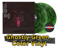 clipping. - Dead Channel Sky - Ghostly Green Color Vinyl Record + Poster/Sticker rockit-t-shirts.myshopify.com #Indie_Vinyl_Den#