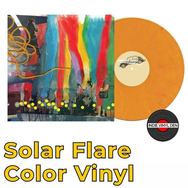 Cotton Jones - Paranoid Cocoon - Solar Flare Color Vinyl Record