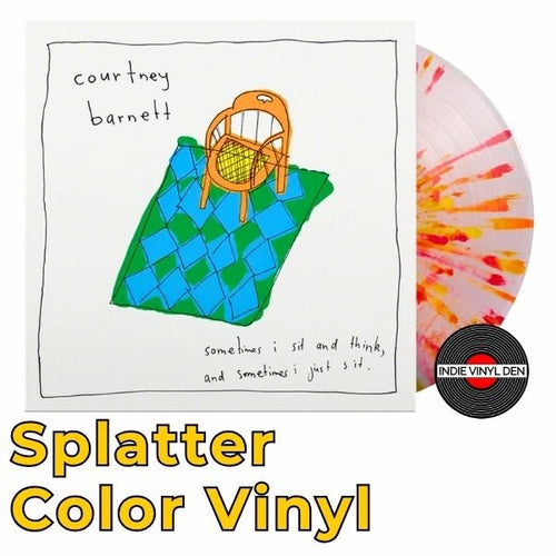 Courtney Barnett - Sometimes I Sit and Think ... - Clear/Red/Yellow Splatter Color Vinyl