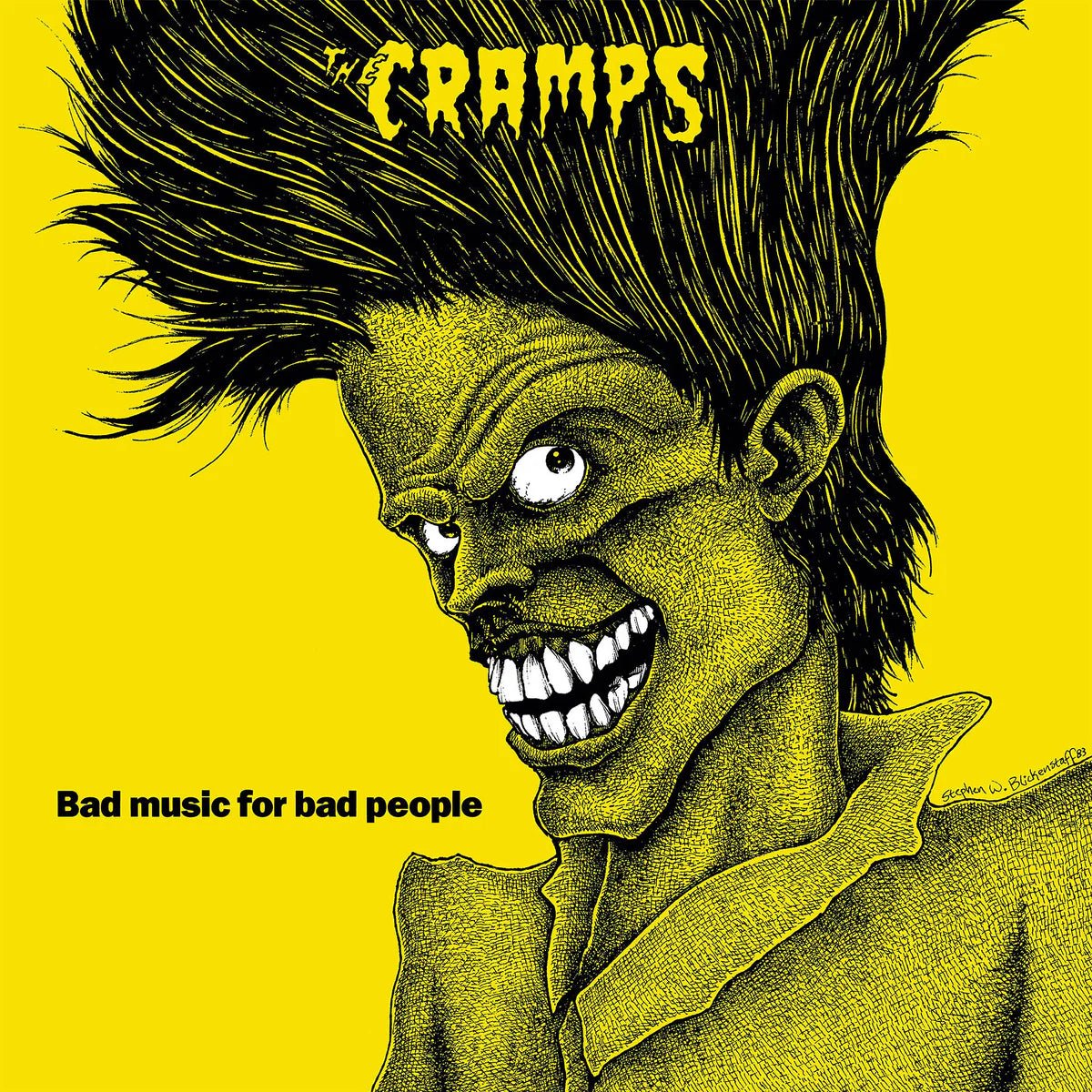 Cramps - Bad Music For Bad People - Goo-Goo Muck Green Color Vinyl