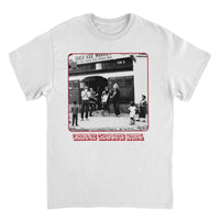 Credence Clearwater Revival CCR Market Band Photo White T-Shirt - Indie Vinyl Den