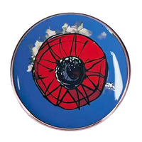 Cure Eye Wish Round - Enamel Pin - Indie Vinyl Den