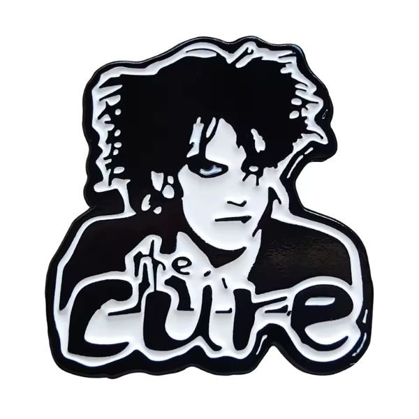 Cure Robert Smith Face 1 - Enamel Pin