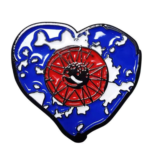 Cure Wish Eye Heart - Enamel Pin