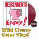 Descendents - Enjoy! - Wild Cherry Color Vinyl Record