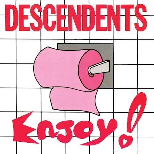 Descendents - Enjoy! - Wild Cherry Color Vinyl Record