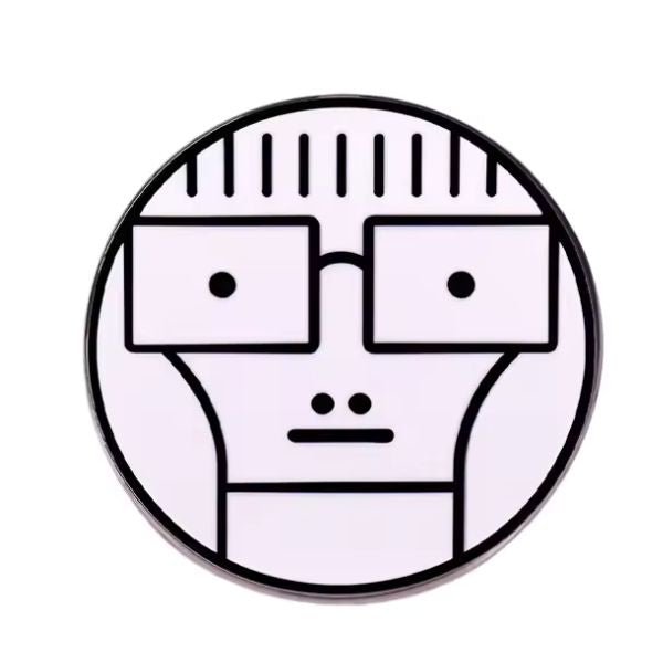 - Alfiler de esmalte 