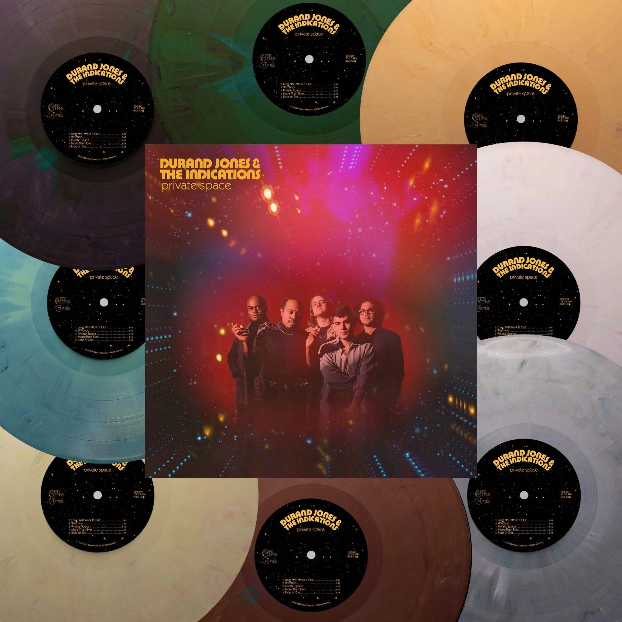 Durand Jones & The Indications - Private Space - Random Eco-Vinyl Color Record
