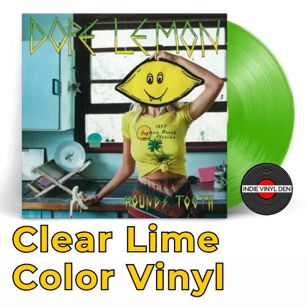 Dope Lemon - Hounds Tooth - **Blemish Markdown** Clear Vinyl Record