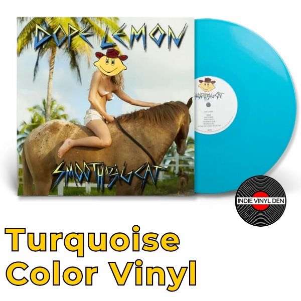 Dope Lemon - Smooth Big Cat -Turquoise Color Vinyl Record