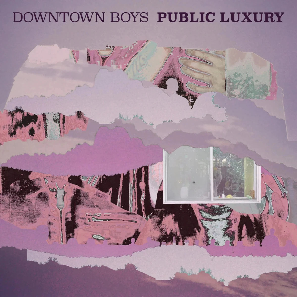 Downtown Boys - Public Luxury - Ocean Blue Color Vinyl Record