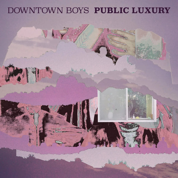 Downtown Boys - Public Luxury - Ocean Blue Color Vinyl Record