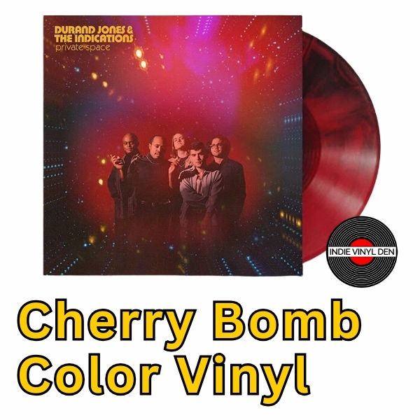 Durand Jones & The Indications - Private Space - Cherry Bomb Color Vinyl Record