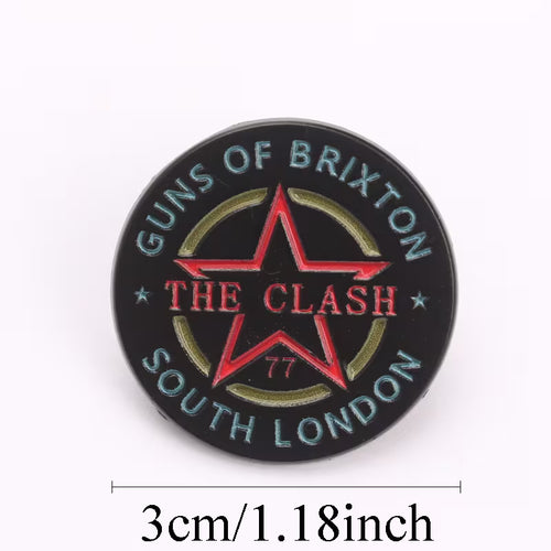 - Alfiler de esmalte 