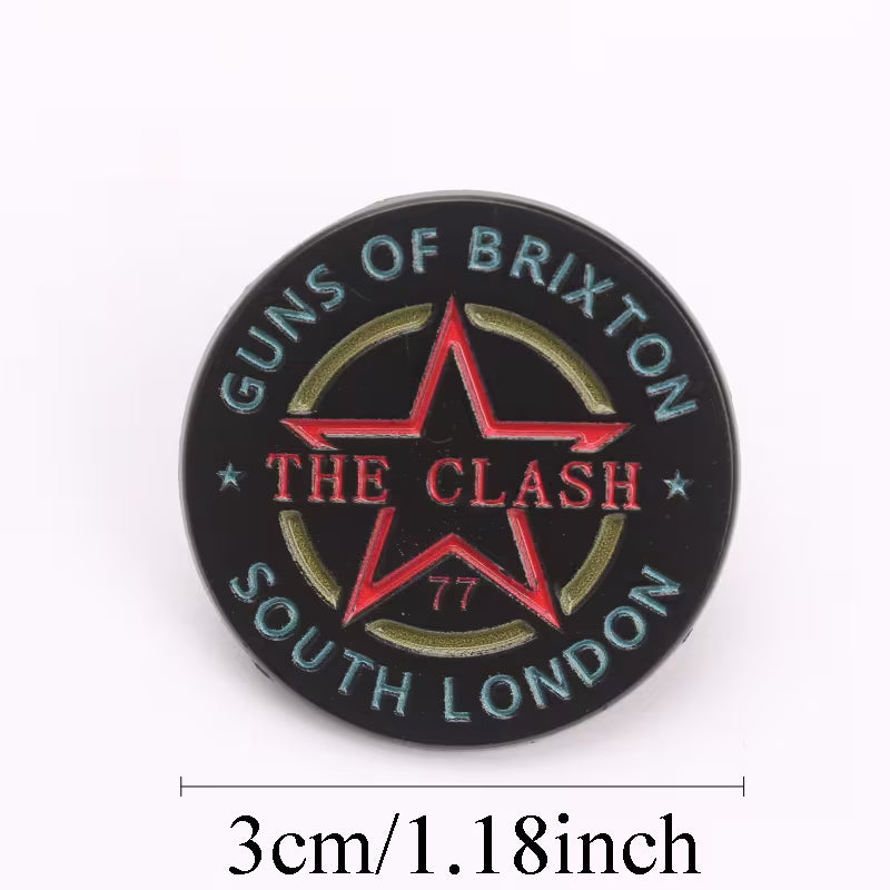 - Alfiler de esmalte 