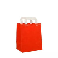 Eco - Friendly Grocery/Record Tote Bag, Orange - Indie Vinyl Den