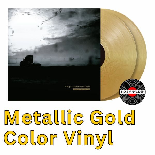 envy - Insomniac Doze (Anniversary Edition) - Metallic Gold Vinyl Record