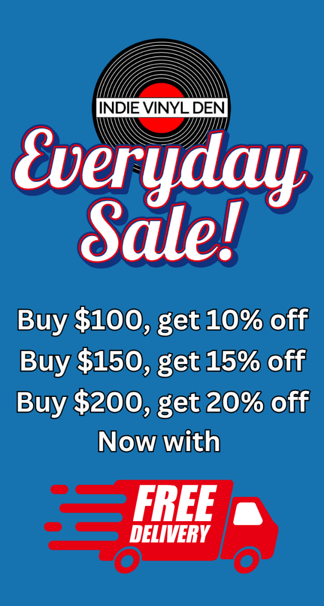 Everyday Sale Banner Indie Vinyl Den