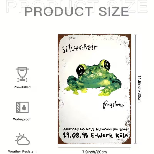 Silverchair Frogstomp Aluminum Wall Art
