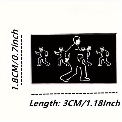 Talking Heads Dance - Enamel Pin