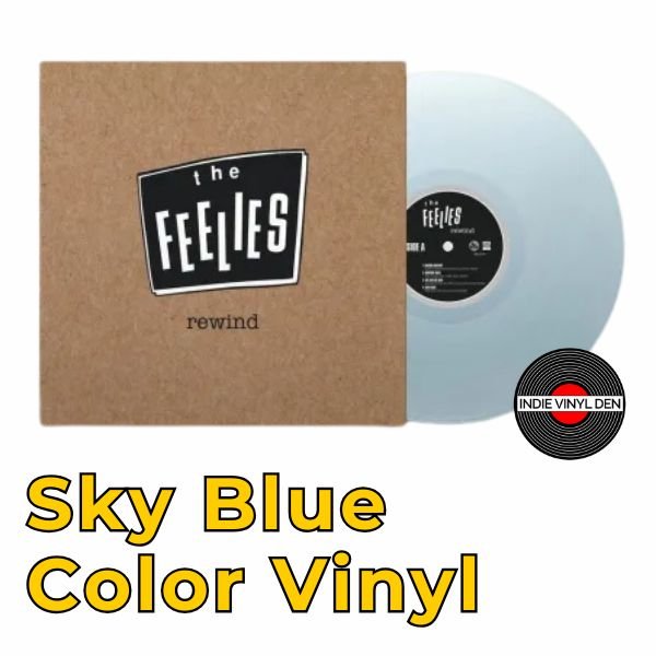Feelies - Rewind - Sky Blue Color Vinyl Record
