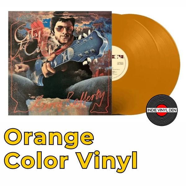 Gerry Rafferty - City to City - Orange Color Vinyl Record*