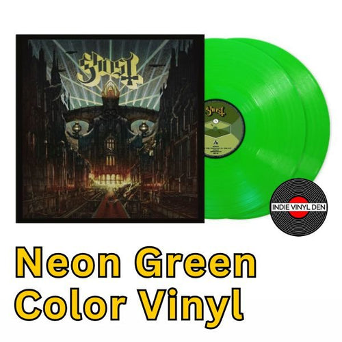 Ghost - Meliora (Deluxe 10th Anniversary) - Neon Green 2LP Vinyl Record * - Indie Vinyl Den