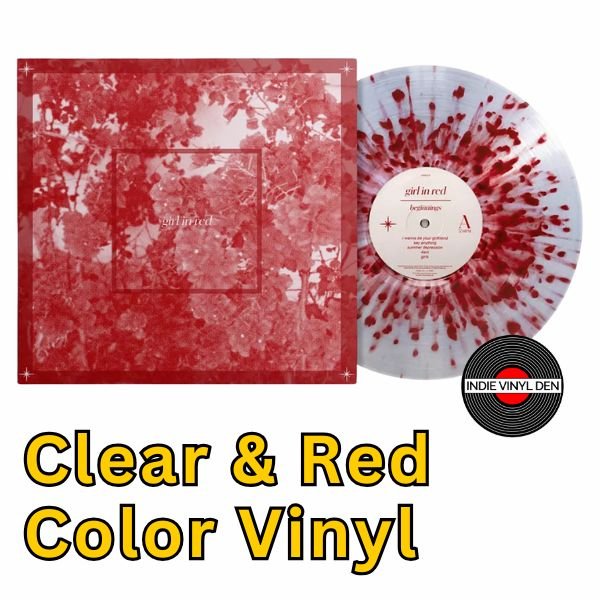 Girl In Red ‎– Beginnings - Clear & Red Color Vinyl Record