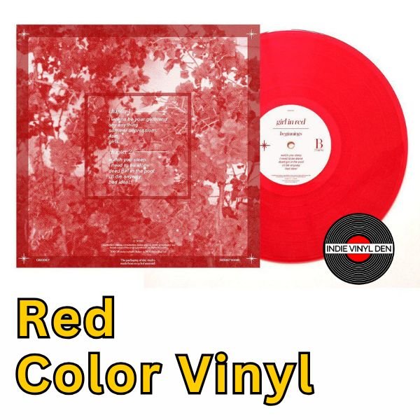 Girl In Red ‎– Beginnings - Red Color Vinyl