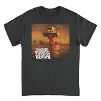 GORILLAZ Plastic Beach Artwork T-Shirt - Indie Vinyl Den