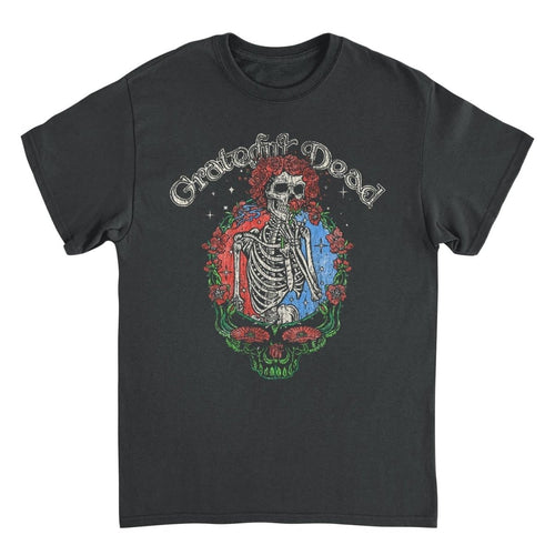 Grateful Dead Floral Stealie T-Shirt - Indie Vinyl Den