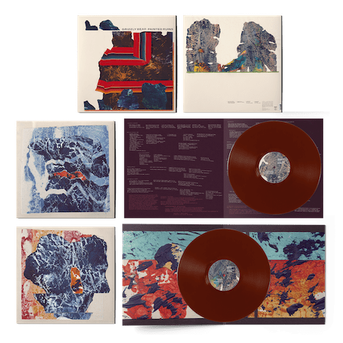 Grizzly Bear - Painted Ruins - Oxblood Color Vinyl Record 2LP