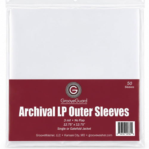 GrooveGuard: Archival LP Outer Sleeves (50)
