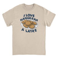 Hanukkah T-Shirt - I Love Hanukkah A - Indie Vinyl Den