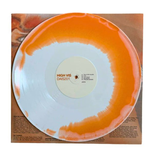 High Vis - Blending - White & Orange Smash Color Vinyl Record