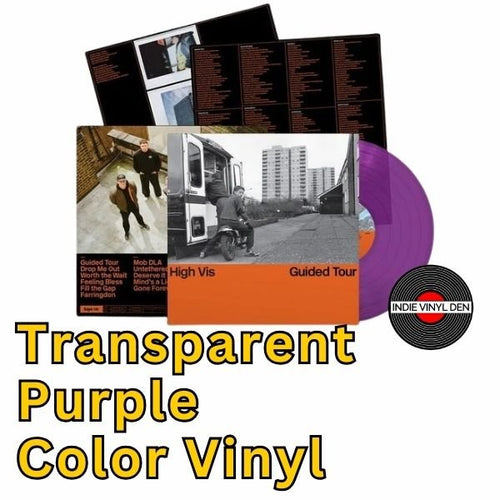 High Vis - Guided Tour - Transparent Purple Color Vinyl Record