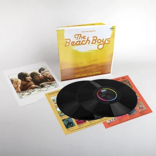 Beach Boys Sounds of Summer: The Very Best of The Beach Boys -2LP & Lithograph Vinyl Record