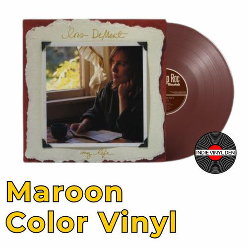 Iris DeMent - My Life (30th Anniversary) - MAROON Color Vinyl Record