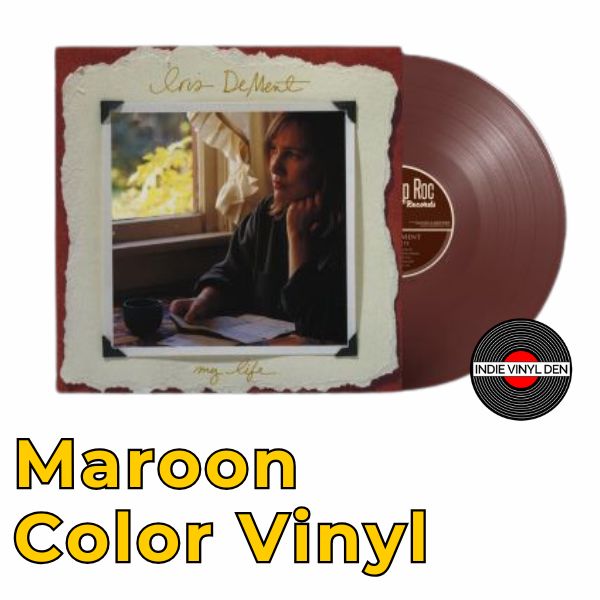 Iris DeMent - My Life (30th Anniversary) - MAROON Color Vinyl Record